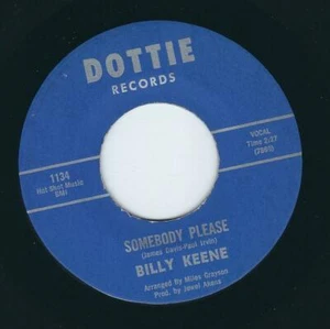 Northern Soul - Billy Keene DOTTIE 1134 Somebody please / Losers win... ♫ 1969 - Foto 1 di 2