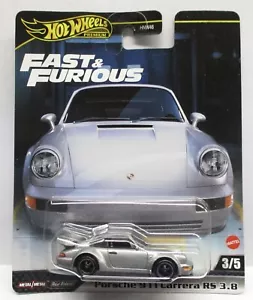 2024 HOT WHEELS FAST FURIOUS PORSCHE 911 CARRERA RS 3.8 PILOTI REALI E2 - Foto 1 di 2