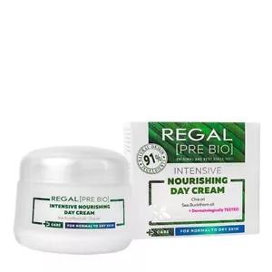 Rosa Impex Regal Pre Bio 50ml Intensive Nourishing Day Face Cream 91% Natural - Picture 1 of 2