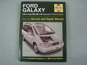 FORD GALAXY 1995 ~ 2000 BENZIN & DIESEL HAYNES SERVICE WERKSTATT REPARATURANLEITUNG - Bild 1 von 4