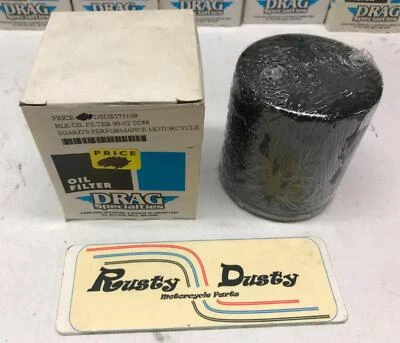 Filtro de aceite Harley Davidson Drag Specialties negro doble leva 88 63731-99 Foto 1 de 3