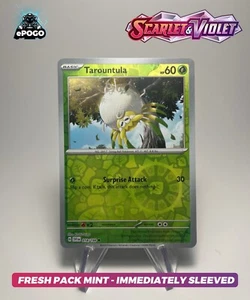 Tarountula 018/198 Pokémon Holo Reverso JCC: Base Escarlata y Violeta NUEVO - Imagen 1 de 2