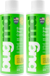 BugMD-Pest Control Essential Oil Concentrate 3.7 oz 2-Pack for Home Bed Bug Spra