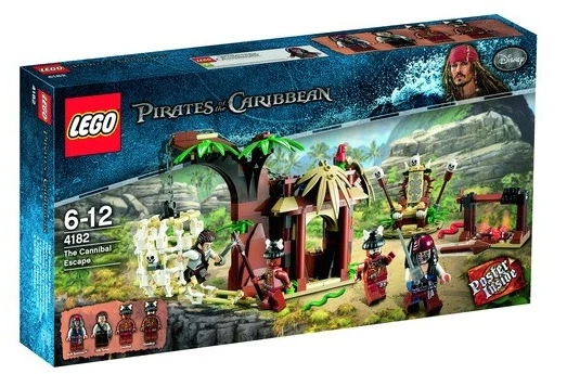 LEGO Pirates of the Caribbean: The Cannibal Escape (4182)