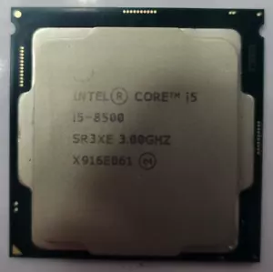 Intel Core i5-8500 (8. Gen) 3,00GHz 6-Core Desktop CPU 9MB LGA1151 SR3XE - Bild 1 von 2