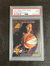 1997 Pinnacle Inside WNBA Lisa Leslie Court Collection #73 PSA 9 MINT! RC HOF 