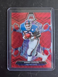 Harry Carson Red Wave Mosaik 8/9!! 2024 Panini Mosaic Football Giants SSP - Bild 1 von 2