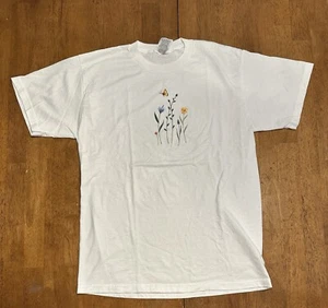 Camiseta vintage Y2K Nature flores medianas - Imagen 1 de 6