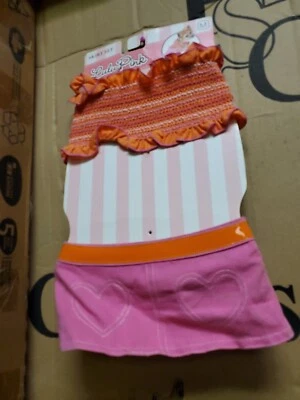 Lulu Pink Tutu Dog Tutu Set Skirt Pink  Size Medium - Image 1 of 2