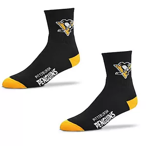 Hockey Pittsburgh Penguins Socken 501 Viertellänge große Größe Herren 10-13 Schuh - Bild 1 von 1