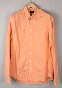 GANT Men Washed Pinpoint Oxford Fitted Shirt Size L - Bild 1 von 10