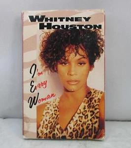1993 Whitney Houston - I'm Every Woman - Audio Cassette Single - Tested - Picture 1 of 2