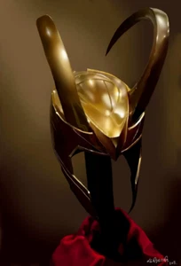 Loki Helmet-Marvel's Movie Character-Medieval Helmet Replica For Gift Halloween - Imagen 1 de 5