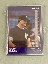 Kevin Maas 1990 Star Company New York Yankees 11-card Baseball Set w/ Checklist