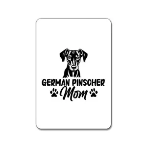 Pinscher alemán - perro mamá - imán - Imagen 1 de 2