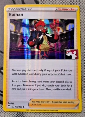 Raihan 152/203 Holo Pokemon Play! Prize Pack Series 1/2 - Image 1 of 2