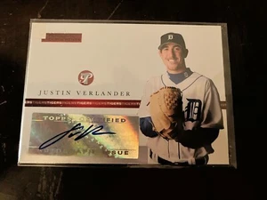Justin Verlander 2005 Topps Pristine Rookie Card Autograph 270/497 NrMt-Mt Rare - Picture 1 of 7