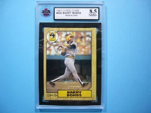1987 O-PEE-CHEE MLB BASEBALL CARD #320 BARRY BONDS ROOKIE RC KSA 8.5 NM/MT+ OPC - Picture 1 of 2