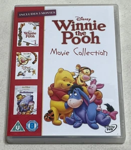 WINNIE The POOH MOVIE COLLECTION : Pooh Tigger & Heffalump Disney 3 Disc DVD Set - Imagen 1 de 2