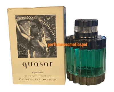 NUEVO EN CAJA QUASAR por J. / JESÚS DEL POZO PARA HOMBRE 4,2 OZ / 125 ML EAU DE TOILETTE SPRAY Foto 1 de 3