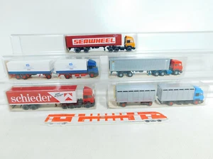 5X Wiking 1:87/H0 Camion Iveco: 474 + 523 + 540/1 + 565, Mint + Box #BX319-0,5 - Foto 1 di 6