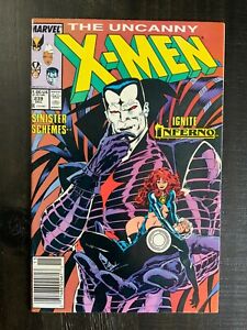 Uncanny X-Men #239 VF Copper Age comic featuring Mr. Sinister!