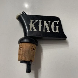Botella de camarero de licor King vintage para verter caño - Imagen 1 de 4