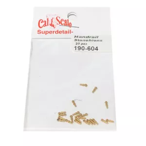 NEW CalScale 190-604 Handrail Stanchions Locomotive 20 HO Scale FREE US SHIP - Picture 1 of 1