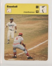 1977-79 Sportscasters Series 35 Lausanne A Johnny Bench Interference #35-15 HOF