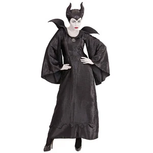 Schwarze Fee Hexen-Kostüm für Damen Schwarz S 34/36 Feen-Kostüm Dunkle Zauberin - Bild 1 von 5