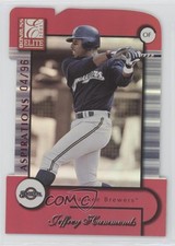 2001 Donruss Elite Aspirations Die-Cut /96 Jeffrey Hammonds #98