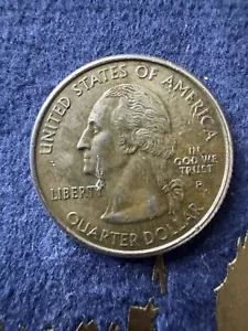 2003 USA Illinois 1818 Land of Lincoln Quarter Dollar Coin Errors - Picture 1 of 12
