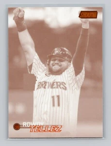 2023 Topps Stadium Club #41 Rowdy Tellez Sepia Milwaukee Brewers - Imagen 1 de 2
