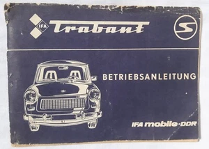 Bedienungsanleitung Trabant 601, 601S, 601S de luxe, 2. Auflage 1985 - Bild 1 von 8
