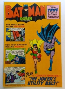 Batman w Robin ORIGIN 1966 Periodical Pub / Golden Records Comic Rarität - Bild 1 von 8