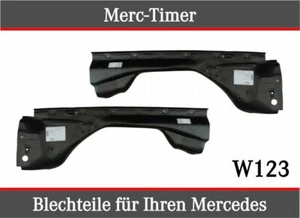 Mercedes W123 1975-85 coppia lamiera eretta lamiera di riparazione anteriore installazione ruota parafango LR - Foto 1 di 4