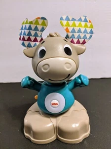 Fisher-Price 6" Moose Linkimals Musical Interactive Educational Singing Works - Picture 1 of 2
