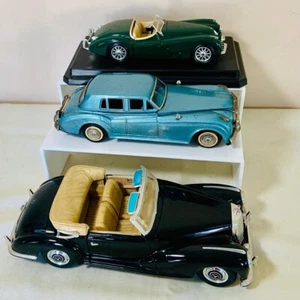 1948 Jaquar, 1955 Roll Royce, 1955 Mercedes Benz Vintage Collection cars - Picture 1 of 20