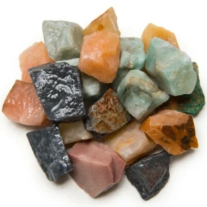 1 lb Wholesale Assorted Aventurine Rough Stones - Tumbling, Tumbler Rocks - Picture 1 of 1