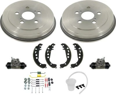 Rear Drums Rear Brake Shoes Wheel Cylinders Hardware For Toyota Prius 2004-2009 - Image 1 of 4