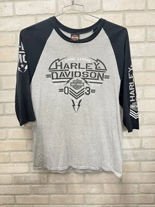 Harley Davidson Camiseta Hombre Talla Grande Gris Chattanooga Tennessee Logo - Imagen 1 de 11
