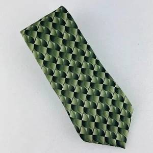 Bugatti Abstract Design Necktie Tie 100% Imported Silk - Picture 1 of 5