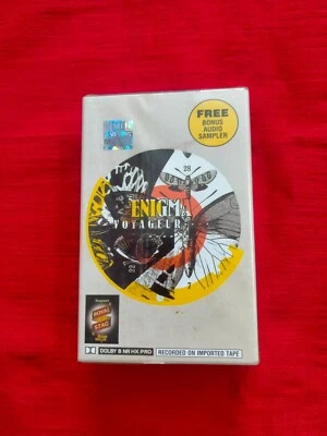 Enigma Voyageur RARE orig 2 Cassette tape INDIA Sealed Sampler Virgin 2003 - Image 1 of 3