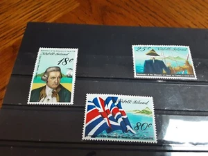 NORFOLK ISLAND 1973 SG200-02 CAPTAIN COOK 5th ISSUE set 3v MNH - Picture 1 of 2