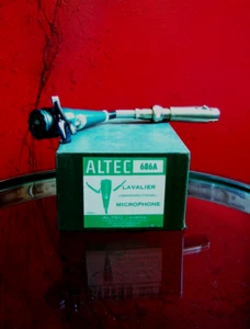 Vintage RARE 1950's Altec Lansing 686A Dynamic microphone Hi Z harp mic w extras - Bild 1 von 8