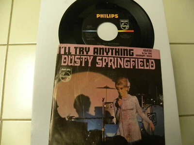 Dusty Springfield-i'll try anything45 record (near mint) with ps - Image 1 of 2