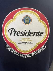 DOMINICAN REPUBLIC CERVEZA PRESIDENTE BEER PILSNER SZ Small Pilsner - Picture 1 of 8