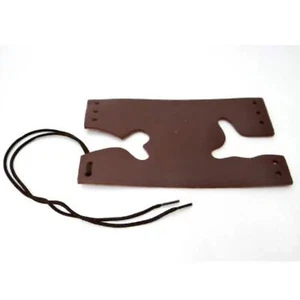 Conn 540 Trumpet Valve Guard Leather Brown - Picture 1 of 1