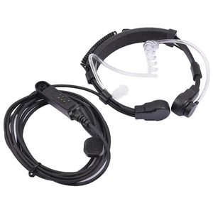 Throat Microphone Air Tube Headset For Baofeng UV-9R Plus BF-9700 BF-A58 UV-82WP - Zdjęcie 1 z 14