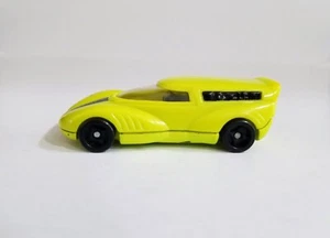 Hot Wheels Mattel 1994 Futuristic Lime Green Car Black Tires 1:64 - Bild 1 von 7